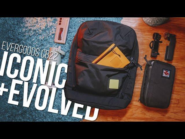 Bookbag evolved! Evergoods CB22 Backpack First Impressions