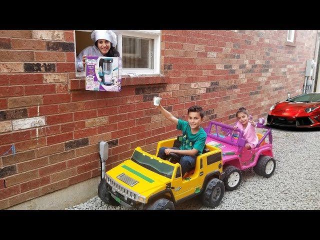 Cafe Shop drive thru - hzhtube kids fun