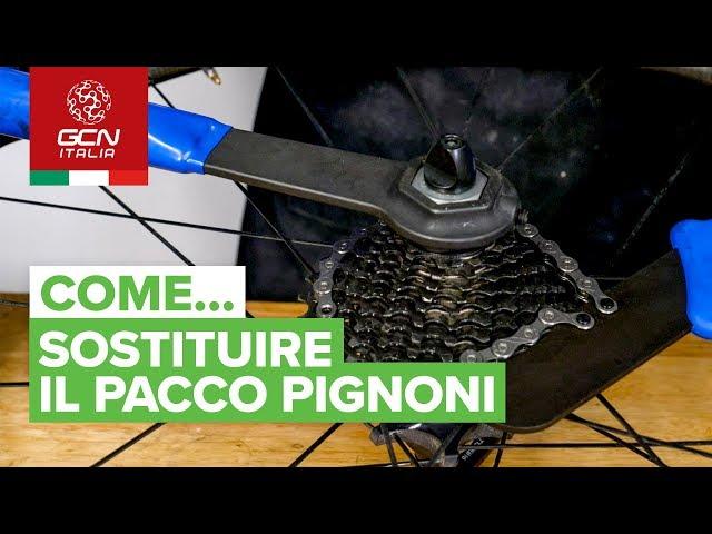 Come sostituire il pacco pignoni | Manutenzione base per bici da strada