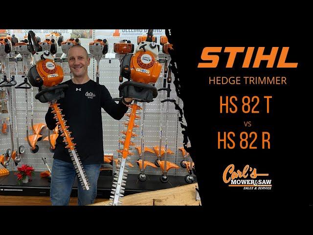 Comparing the Stihl HS 82-T and HS 82-R Hedge Trimmers