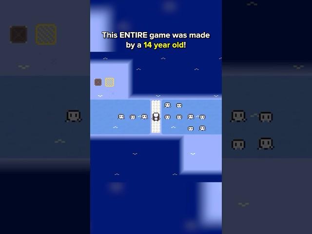 This ENTIRE game was made by a 14 year old 