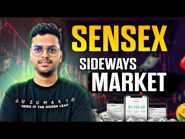 Sensex expiry trading || How to identify sideways market ||