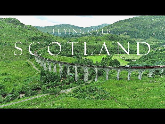 ⭐️ BEAUTIFUL SCOTLAND (Highlands / Isle of Skye) AERIAL DRONE 4K VIDEO