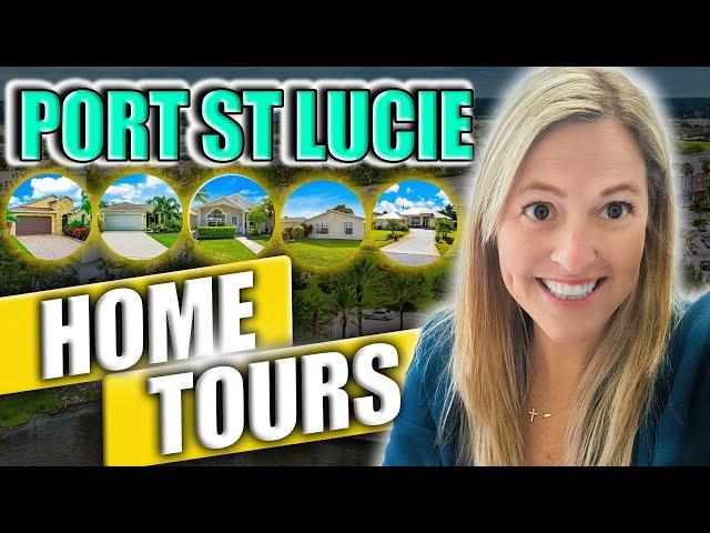 ️ Explore 5 MUST SEE HOMES in Port St Lucie Florida | Living In Port Saint Lucie Florida