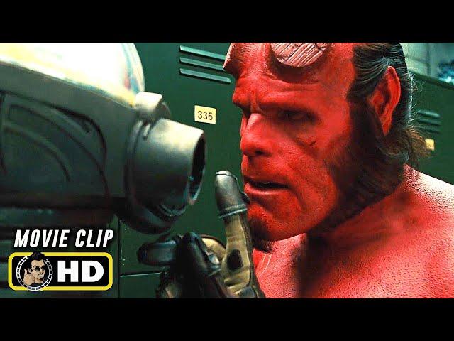 HELLBOY II (2008) Hellboy Vs. Johann Krauss [HD] Ron Perlman