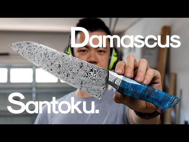 Making a $2000 Damascus Chef's Knife