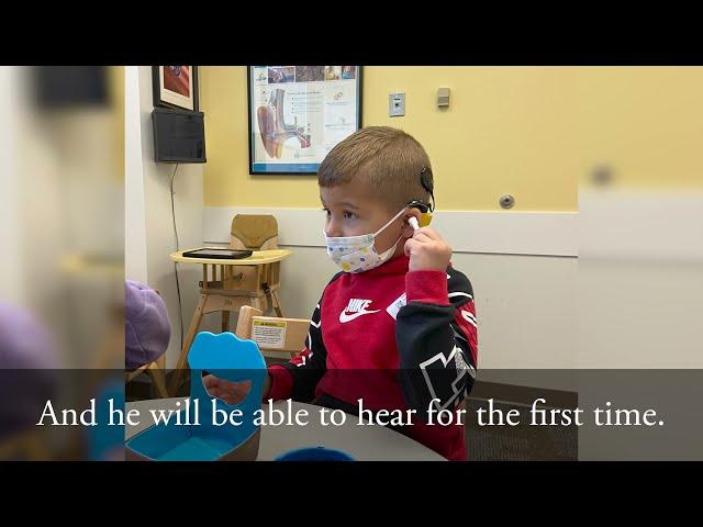 Judah's Cochlear Implant Activation | What to Expect