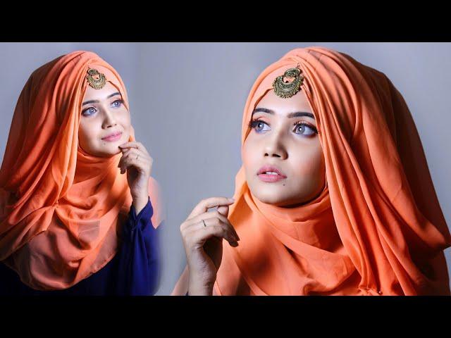 Eid Special hijab Tutorial 2018|| Sanji Da