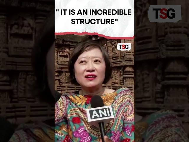 #watch | Singapore Diplomat Alice Cheng Celebrates Odisha's Cultural Heritage During Visit