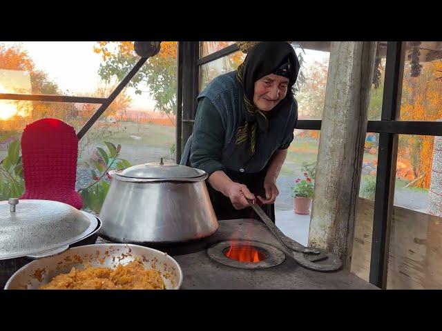 Harmonious Village Life: Bread Pizza & Pilaf | Grandma’s Rural Recipes | Serene Farm Life