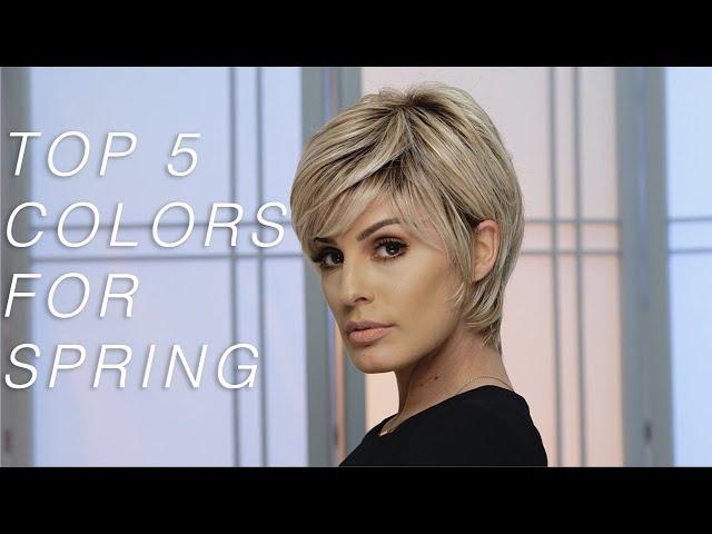 Top 5 Colors For Spring | Wigs 101