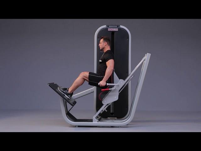 Тренажер для приседа Panatta. Calf hack machine 1MTH092