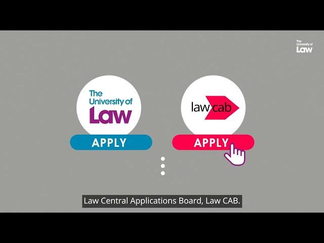 Making an application | Applying to The University of Law