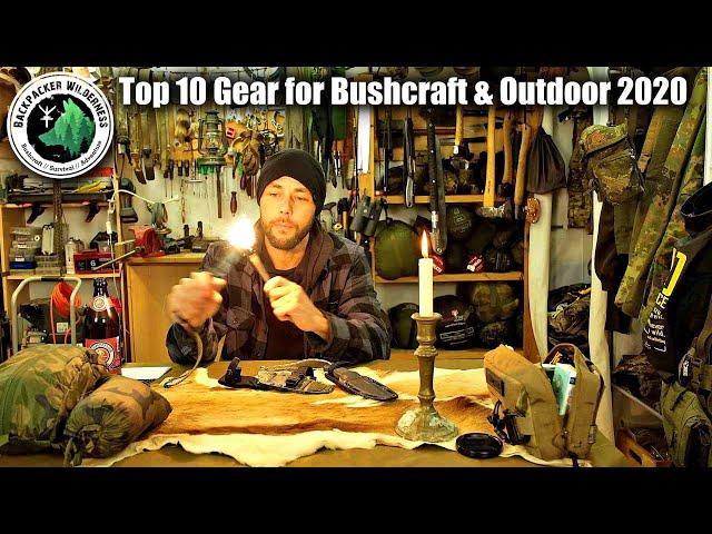 Backpacker Wilderness Top10 Gear von 2020 für Bushcraft & Outdoor