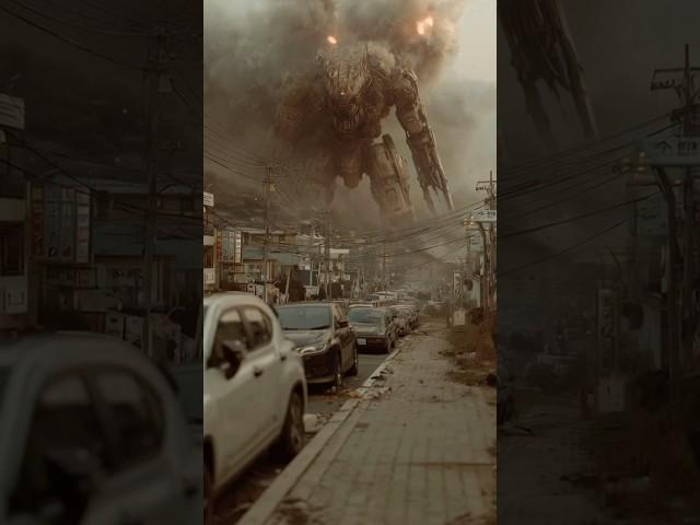 When the Titan Robot Strikes — Cities Fall in Seconds #suno #midjourney #aiart