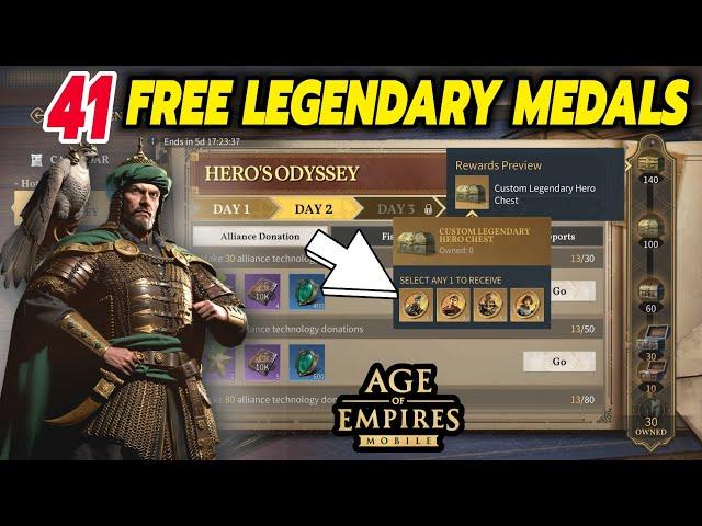 Age of Empires mobile - unbelievable best event | HEROES ODYSSEY GUIDE