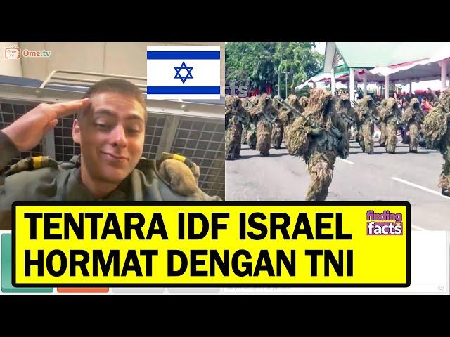 HORMAT! REAKSI TENTARA ISRAEL MELIHAT TENTARA INDONESIA | Ome TV Internasional #5