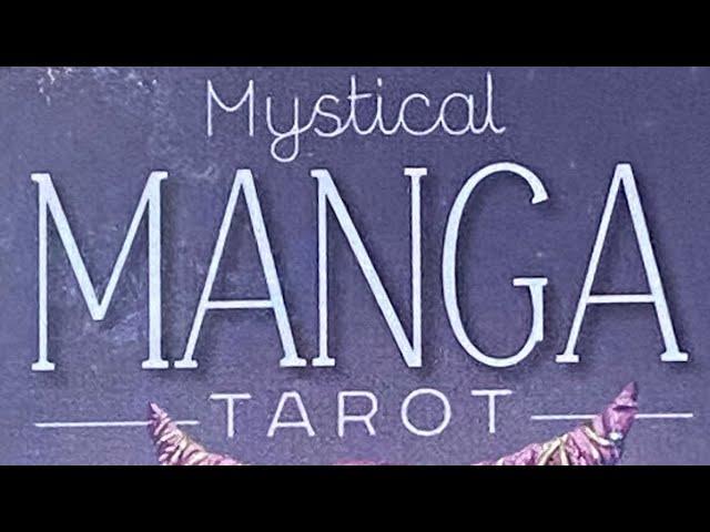 塔羅牌開箱-Mystical Manga Tarot Mini （unboxing ）