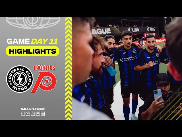 Schnappt sich Nitro den nächsten Sieg? | FC Nitro vs. Protatos | Highlights Baller League