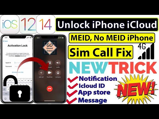 How to Unlock MEID, No MEID iPhone with Sim Call Fix | Everything Fix New iCloud Bypass Tool