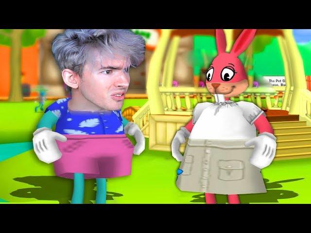 Albert plays TOONTOWN