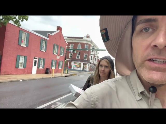 Hagerstown, Maryland DownTown WALKING TOUR in 4K