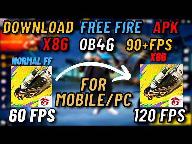 FREE FIRE X86 OB46 APK DOWNLOAD | FIX LAG AFTER OB46 FREE FIRE UPDATE | AMAZON APP STORE