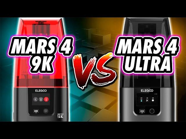 Elegoo Mars 4 Vs Mars 4 Ultra