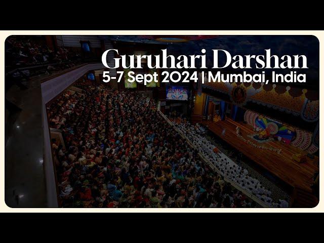 Guruhari Darshan, 5-7 Sep 2024, Mumbai, India