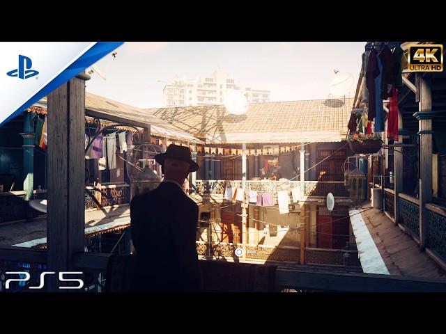 (PS5) HITMAN 3 - India, Mumbai, "The Kashmirian" - Cinematic Run [4K 60FPS]