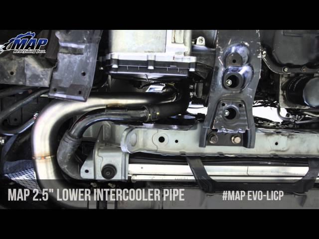 2.5" Lower Intercooler Pipe | Mitsubishi Evo 8/9 MAPerformance