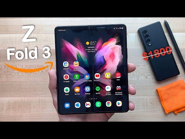 I Bought An Amazon Renewed Samsung Galaxy Z Fold 3! (Is It Any Good?)