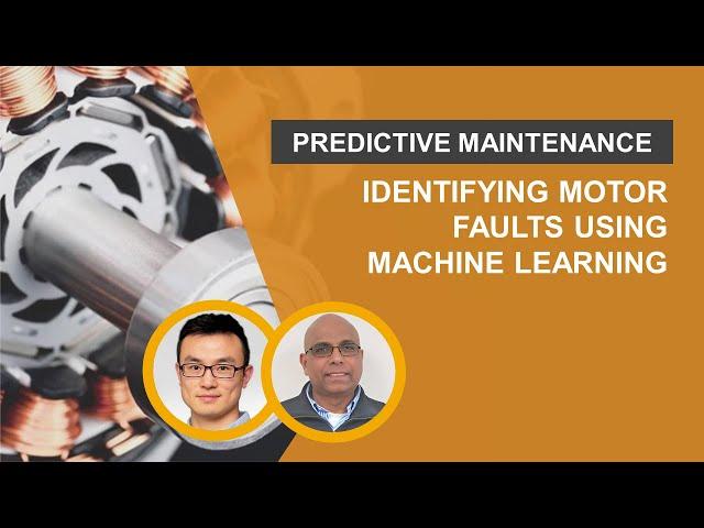 Identifying Motor Faults using Machine Learning for Predictive Maintenance