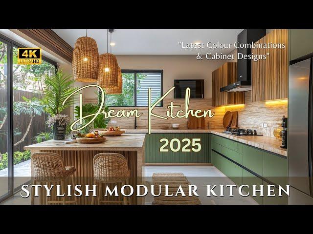 Stylish Modular Kitchens: Latest Colour Combinations and Cabinet Designs for 2025