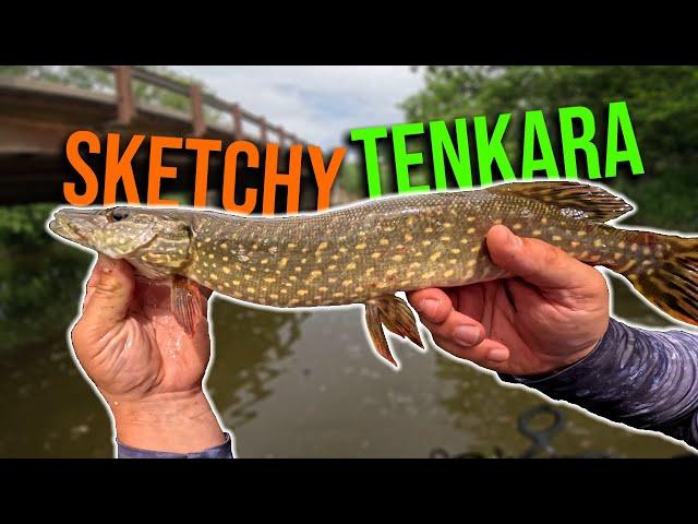 That Time My Rod EXPLODED! (Tenkara Pike Fishing)