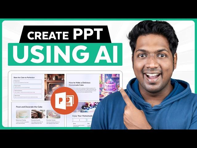 The Best AI Tool for Creating Stunning Presentations  | Make PPT in just 2 minutes