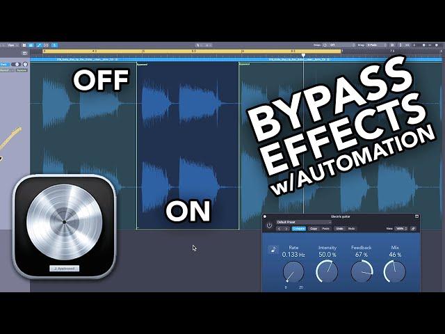 Logic Pro - "Bypass" Effects with Automation (5 Methods)