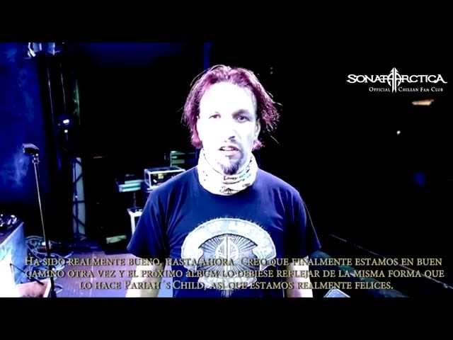 Entrevista a Tony Kakko (Sonata Arctica) Chile 2015