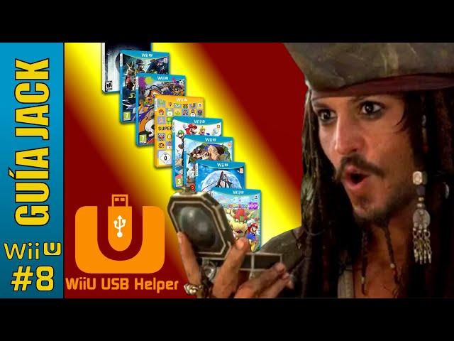 ️ #8 Wii U Paso a Paso  Descarga Backups de WiiU con WiiU USB Helper | Wup Installer & Loadiine