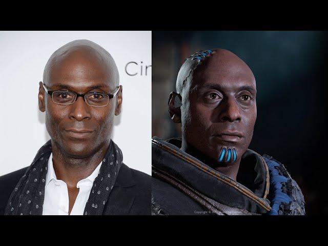 Aloy meets Sylens (Lance Reddick) in Horizon: ZERO DAWN