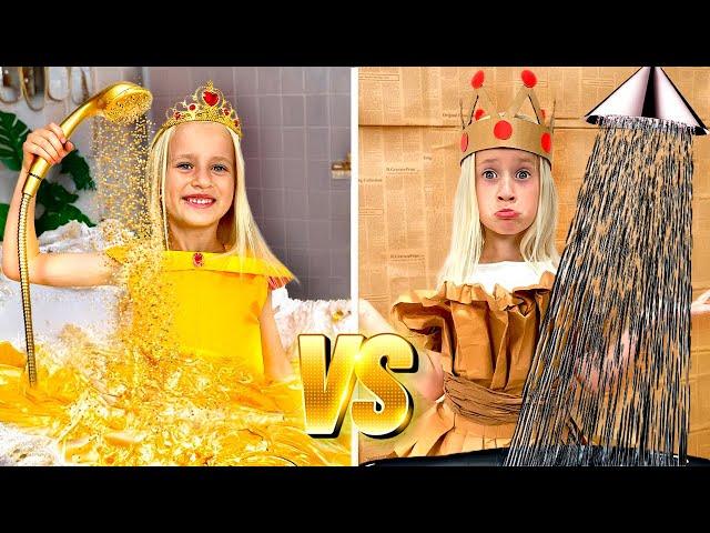 Rich Princess vs Broke Princess | Katya and Dima