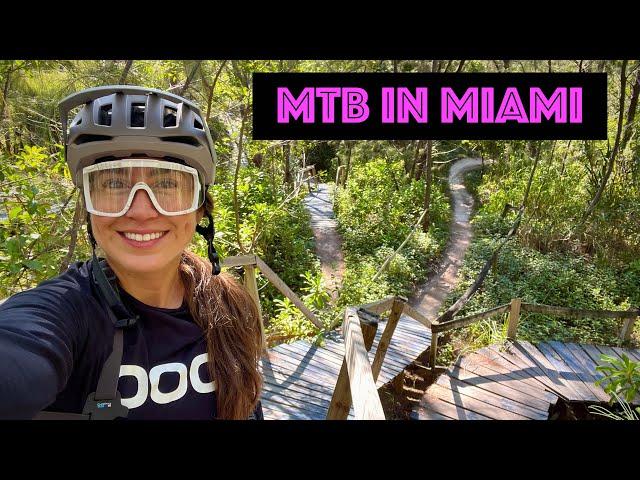 You wouldn't believe the MTB trails I found in Miami Beach, FL | Virginia Key