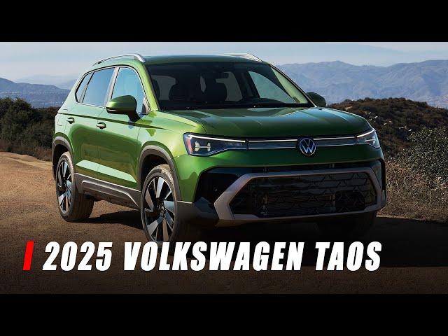 2025 VW Taos Arrives With New Looks And More Power