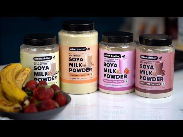 Urban Platter Soya Milk Powder | Instant Dairy-Free Creamer | Protein Rich