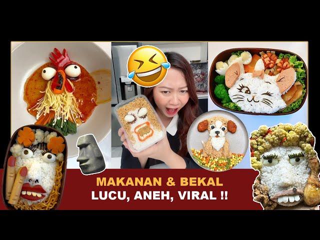 MAKANAN & BEKAL LUCU, ANEH, VIRAL!!  | Klara Tania