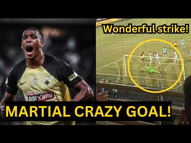 United Fans CRAZY REACTIONS to Anthony Martial WONDER GOAL for AEK Athens last night | Man Utd News