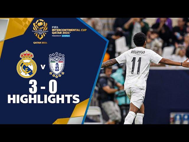 Real Madrid vs Pachuca 3-0 Resumen y Goles | Copa Mundial de Clubes de la FIFA 2024