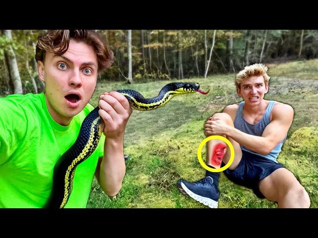 A Snake ATTACKED My Brother!