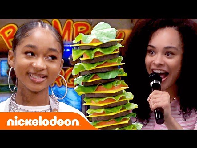 Lay Lay Uses Her Powers In The Burger Games! | Nickelodeon