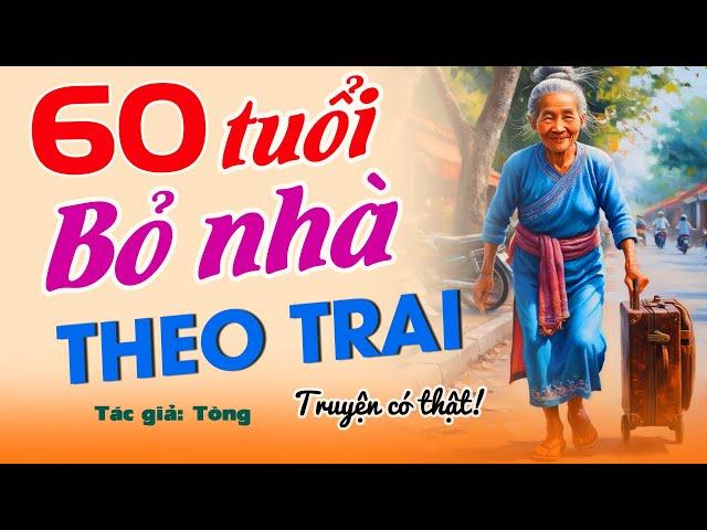 Hấp dẫn ngay từ đầu “ 60 TUỔI BỎ NHÀ THEO TRAI” – Chuyện Đêm Khuya #doctruyendemkhuya